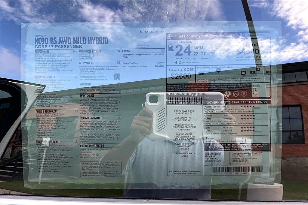 2026 Volvo XC90 B5 Core