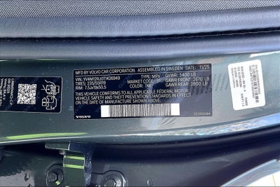 2026 Volvo XC60 B5 Core