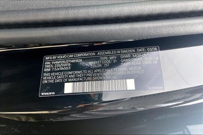 2026 Volvo XC60 B5 Core