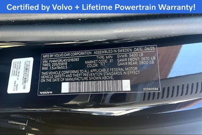 2025 Volvo XC60 B5 Core