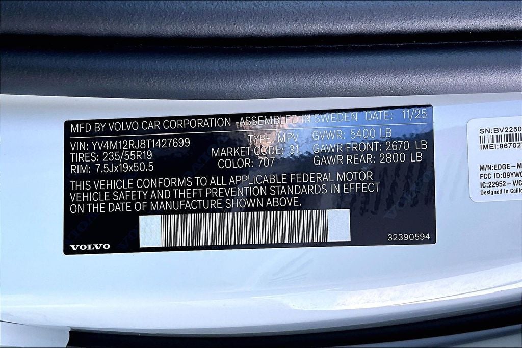 2026 Volvo XC60 B5 Core