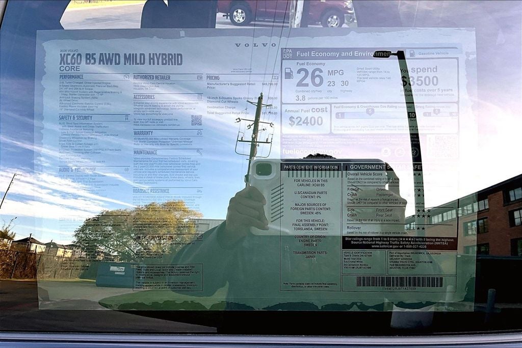 2026 Volvo XC60 B5 Core