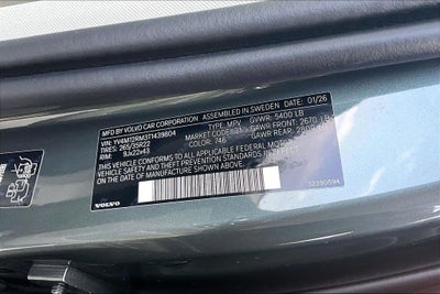 2026 Volvo XC60 B5 Ultra