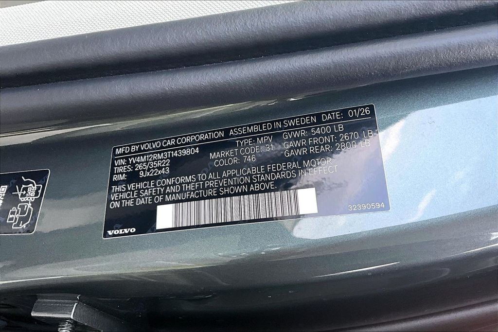 2026 Volvo XC60 B5 Ultra