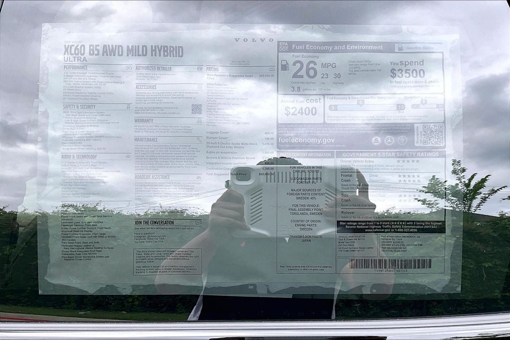 2026 Volvo XC60 B5 Ultra