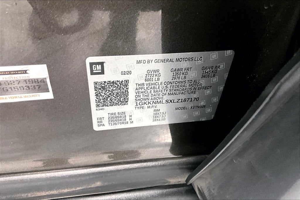 2020 GMC Acadia SLT