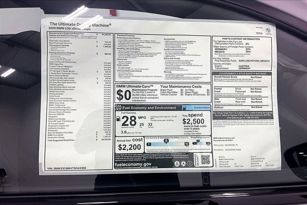 2026 BMW 2 Series 230i xDrive