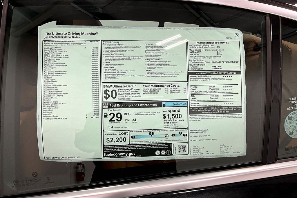 2025 BMW 3 Series 330i xDrive