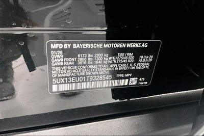 2026 BMW X5 sDrive40i