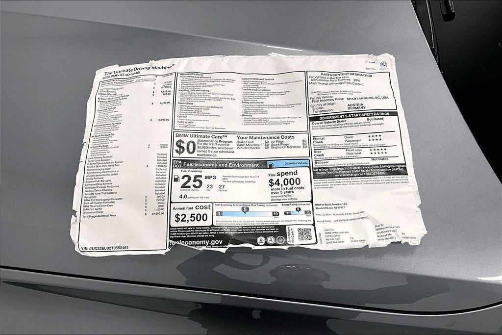 2026 BMW X5 xDrive40i
