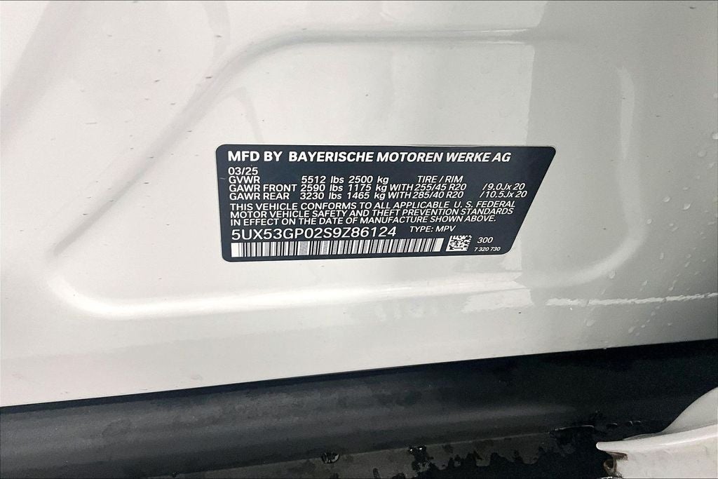 2025 BMW X3 30 xDrive