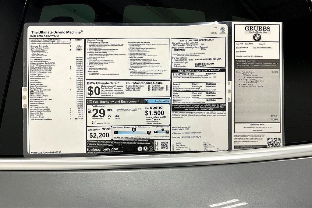 2025 BMW X3 30 xDrive