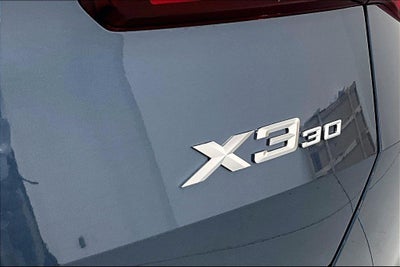 2026 BMW X3 30 xDrive