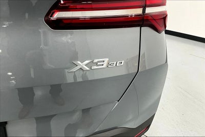 2025 BMW X3 30 xDrive