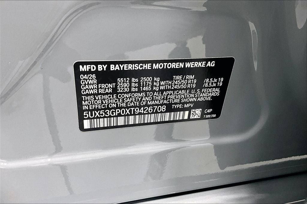 2026 BMW X3 30 xDrive