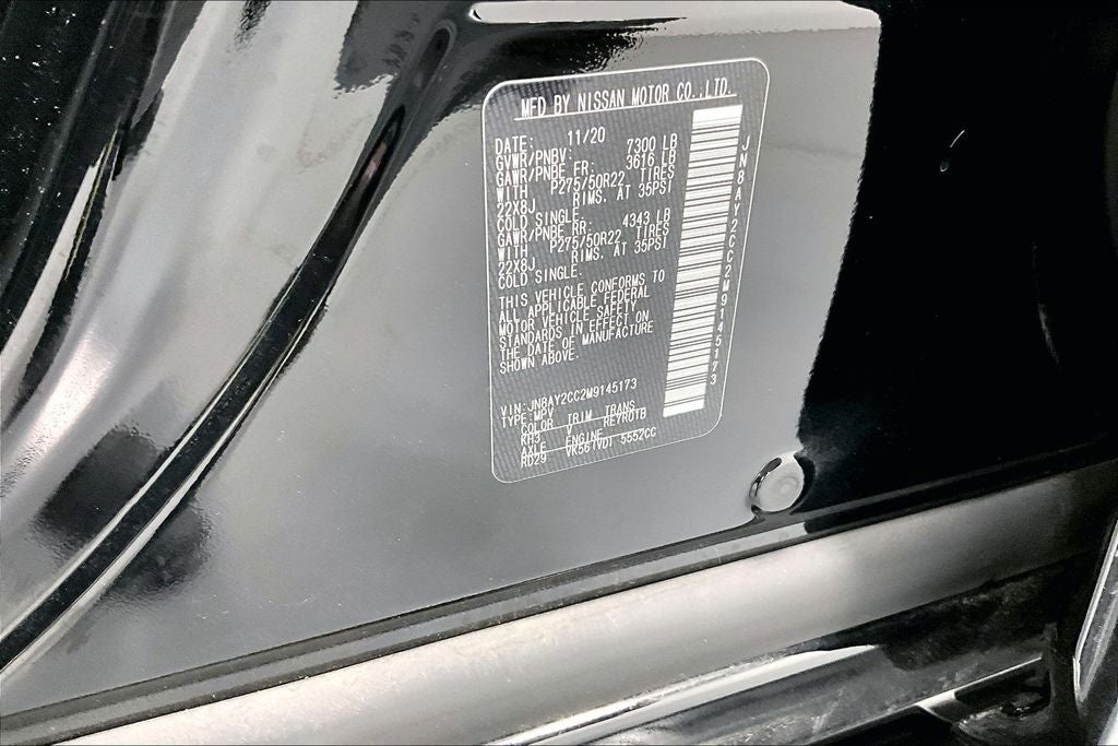 2021 Nissan Armada Platinum