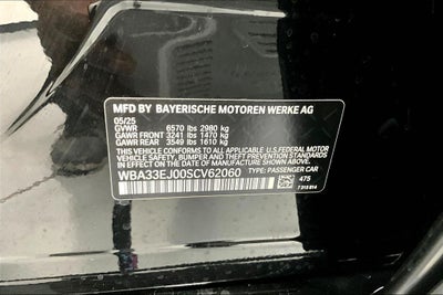 2025 BMW 7 Series 760i xDrive