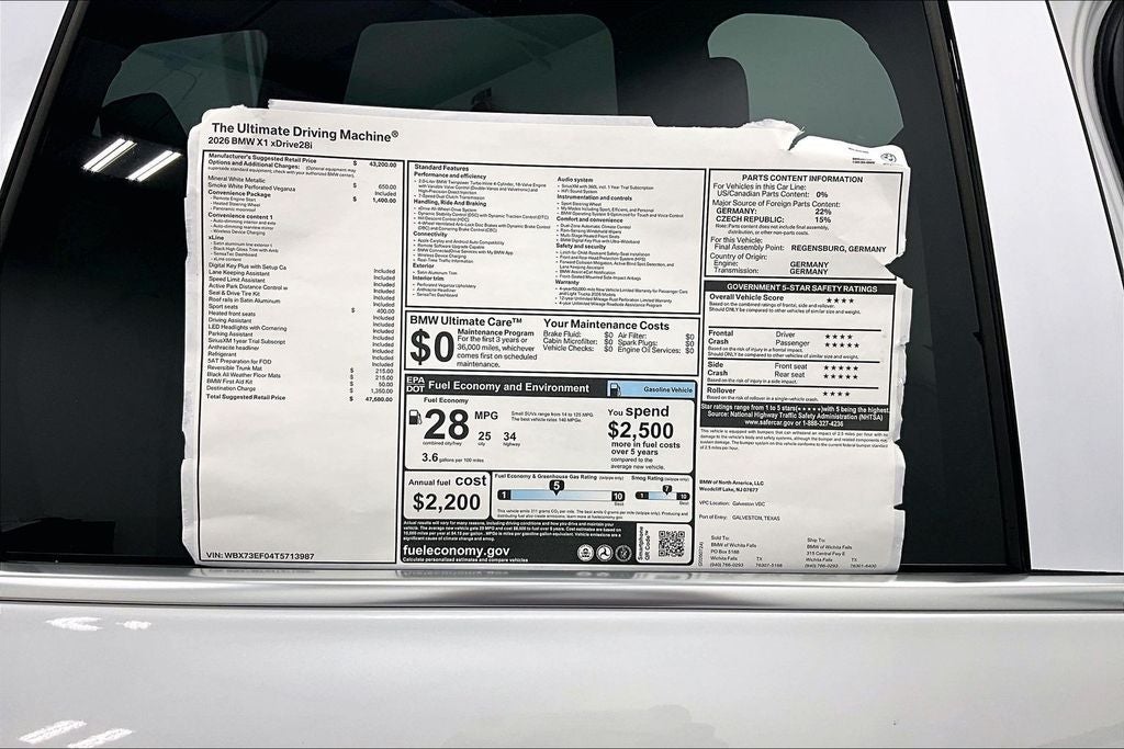 2026 BMW X1 xDrive28i