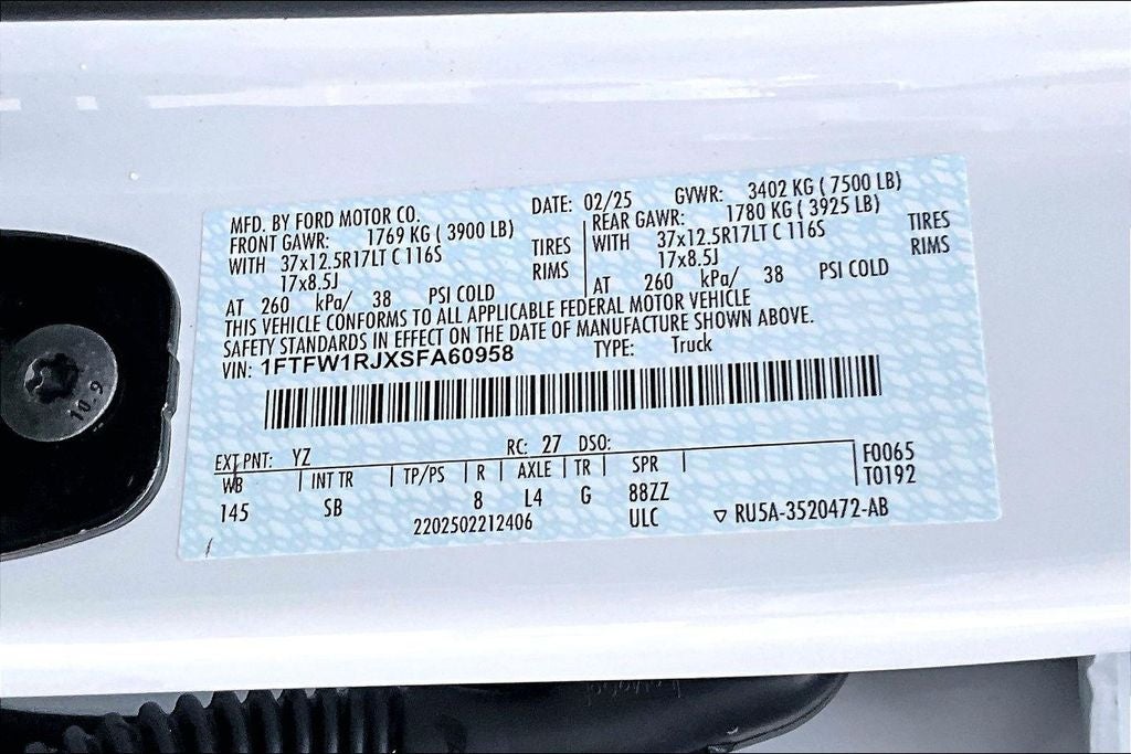 2025 Ford F-150 Raptor R