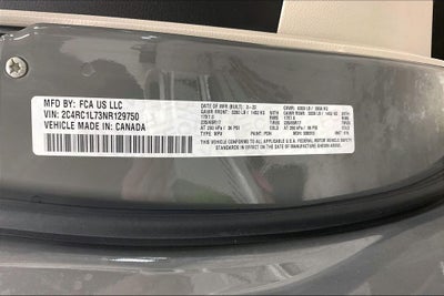 2022 Chrysler Pacifica Hybrid Touring L