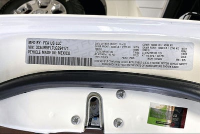 2020 RAM 2500 Laramie