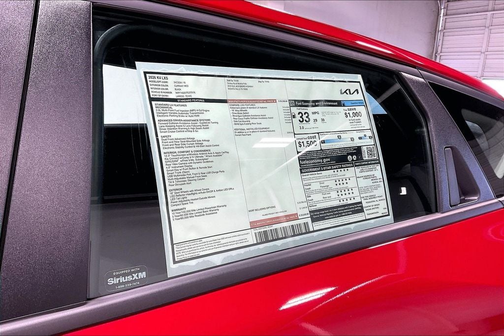 2026 Kia K4 LX