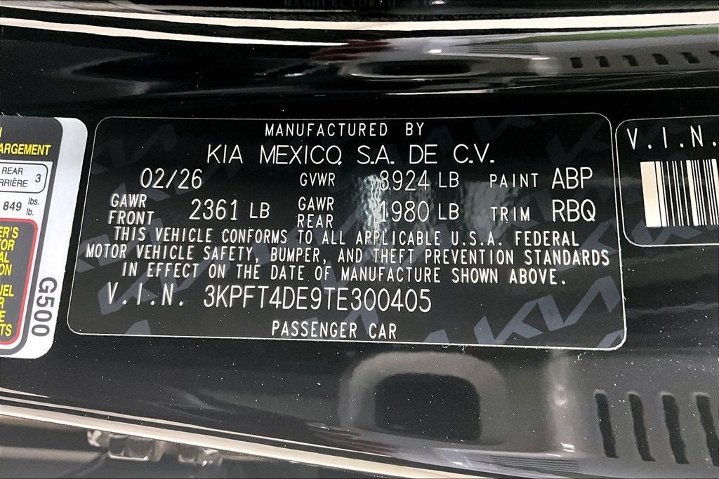 2026 Kia K4 LXS