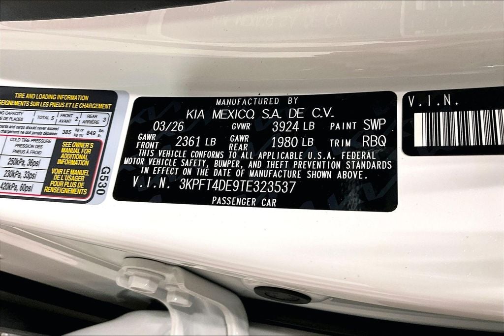2026 Kia K4 LX