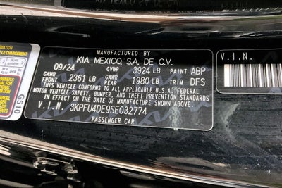 2025 Kia K4 EX