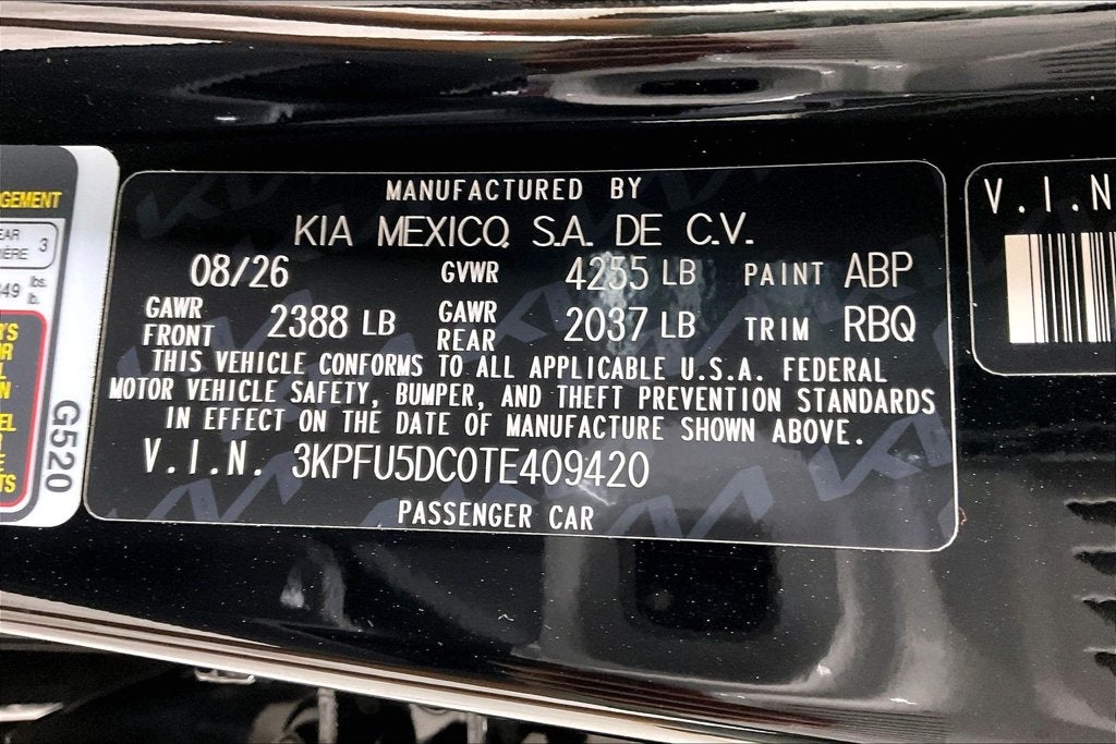 2026 Kia K4 GT-Line Turbo