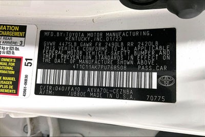 2023 Toyota Camry LE