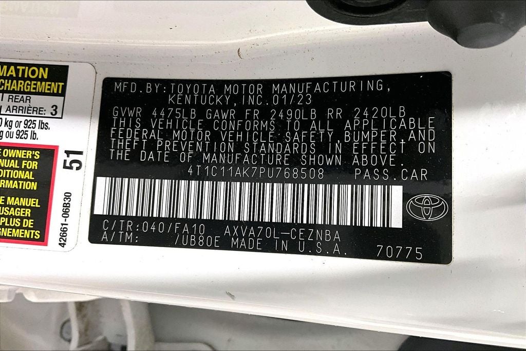 2023 Toyota Camry LE