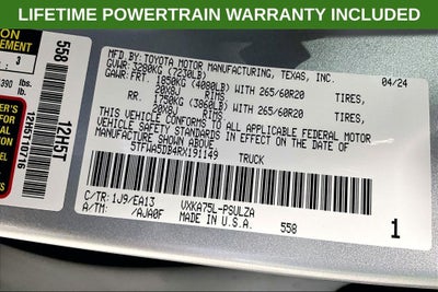 2024 Toyota Tundra Limited