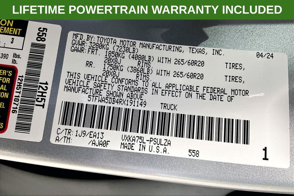 2024 Toyota Tundra Limited