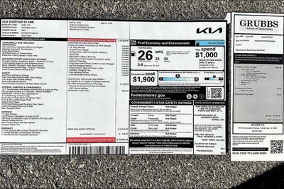 2026 Kia Sportage EX