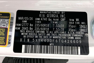 2026 Kia Sportage SX