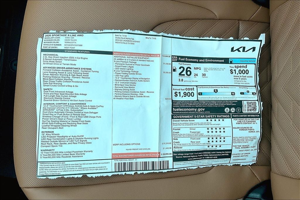 2026 Kia Sportage X-Line