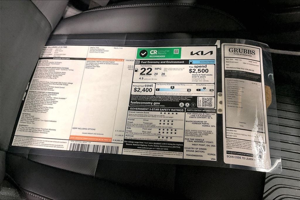 2025 Kia Telluride LX
