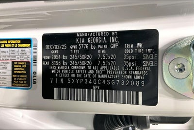 2025 Kia Telluride EX