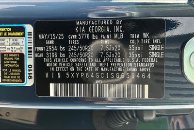 2025 Kia Telluride S