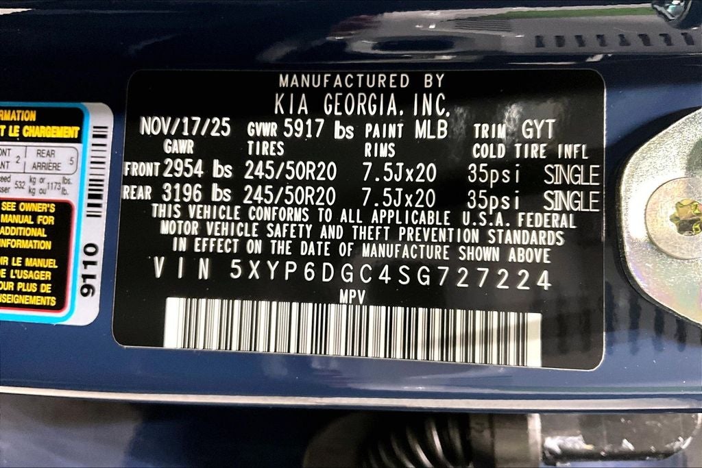 2025 Kia Telluride S