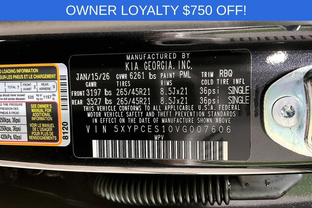 2027 Kia Telluride EX