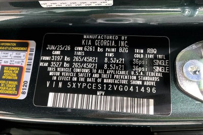 2027 Kia Telluride EX