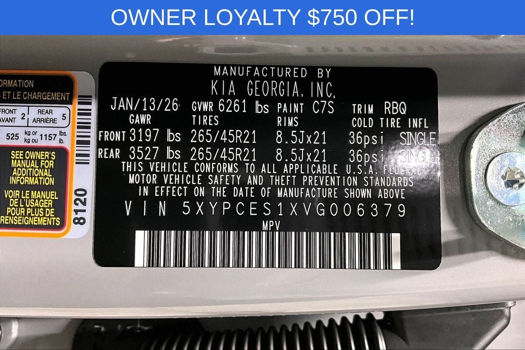 2027 Kia Telluride X-Line EX