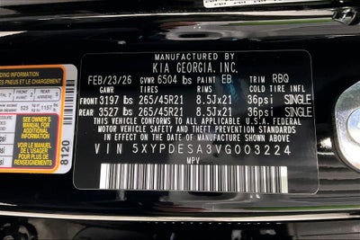 2027 Kia Telluride X-Line SX