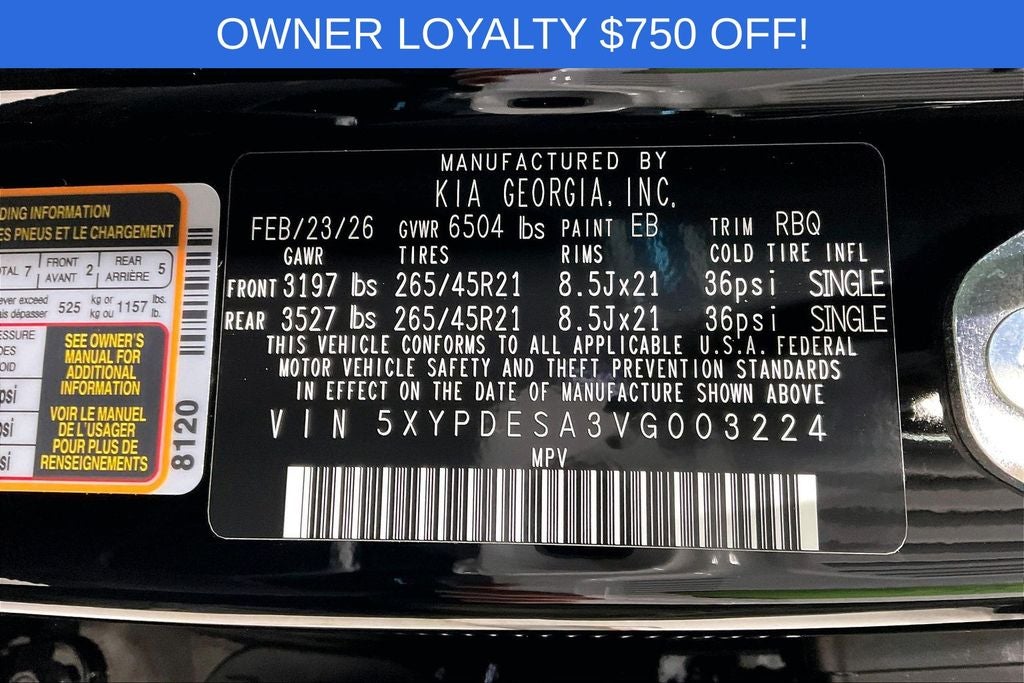 2027 Kia Telluride X-Line SX