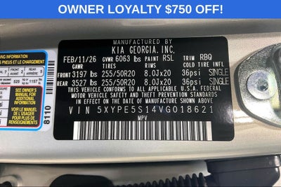 2027 Kia Telluride S