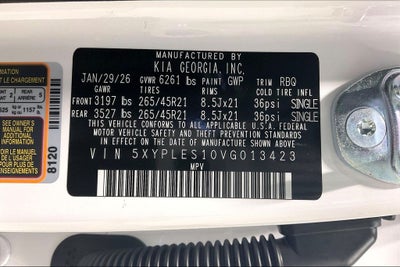 2027 Kia Telluride X-Line SX-Prestige