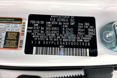 2027 Kia Telluride X-Line SX-Prestige