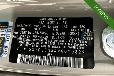 2027 Kia Telluride Hybrid SX Prestige